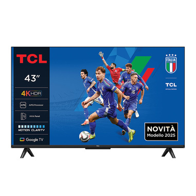 TCL P6K Serie Smart TV 4K Ultra HD 43" 43P6K, Dolby Audio, HDR10+, Google TV