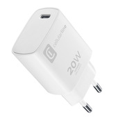 Cellularline CARICABATTERIA RETE APPLE 20W SMALL BIANCO Caricabatterie da rete USB-C 20W in micropack