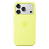 Apple Custodia MagSafe in silicone per iPhone 17 Pro - Giallo neon