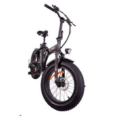TEKLIO TF1BLACK bicicletta elettrica Nero Acciaio 20 50,8 cm (20") 29,7 kg