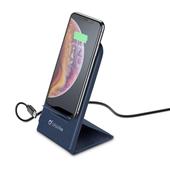 Cellularline Wireless Passport - Apple, Samsung and other Wireless Smartphones Supporto di ricarica wireless pieghevole e ultrapiatto