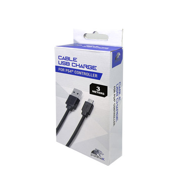 Panthek PT/CUSB2.0/PS4 cavo USB 3 m USB 2.0 USB A USB B Nero