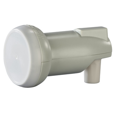 Hama LNB Singolo IC10, frequenza di ingresso 10,7 - 12,75 Ghz, switch H/V 14V / 18V, amplificazione 50 dB