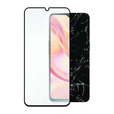 Area Ultra tempered Glass per Oppo Find X2 Lite_Reno 3 con copertura totale tono su tono