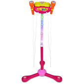 Bontempi Doppio microfono con asta giocattolo musicale