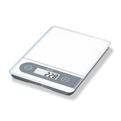 Beurer KS 59 XXL Bilancia da Cucina, elettrica, grey, white, argento
