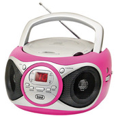Trevi CD 512 Digitale 6 W Rosa, Argento