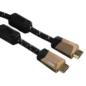Hama 3m, 2xHDMI cavo HDMI HDMI tipo A (Standard) Nero, Bronzo