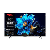 TCL T69C 65T69C 50" QLED, TV Direct LED, TV 4K HDR, Smart TV alimentata da Google TV (Dolby Vision & Atmos, Game Master, Motion Clarity, compatibile con Google Assistant e Alexa)