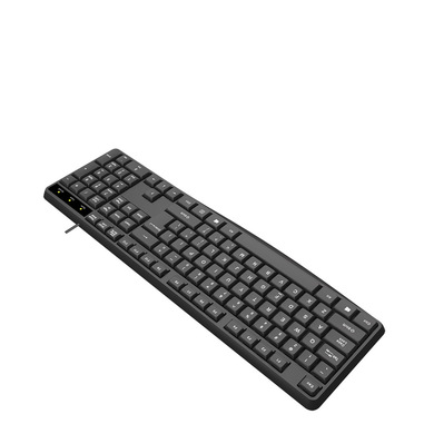 IOPLEE IOPEXTKEYB292G tastiera Universale USB QWERTY Italiano Nero