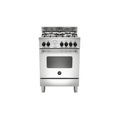 Bertazzoni La Germania Americana AMN664EXT cucina Elettrico Gas Acciaio inox