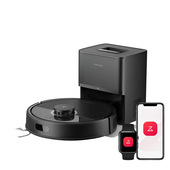 Roborock Q7 TF+ Robot Aspirapolvere e Lavapavimenti con Stazione Svuotamento Automatico della Polvere, Aspirazione 10.000 Pa, Quantità d'acqua Regolabile per il Lavaggio, Doppio Sistema Anti-groviglio, Auto Boost sui Tappeti