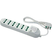 FANTON 41043 prolunghe e multiple 1,5 m 6 presa(e) AC Bianco