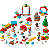 LEGO Friends 41758 Calendario dell'Avvento 2023, 24 Regali a Sorpresa con Tappetino da Gioco, Regalo di Natale per Bambini