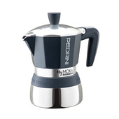 Pedrini MyMoka induction 3 tazze blu