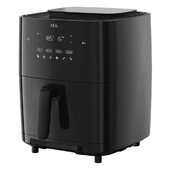 AEG AAF7SB, Friggitrice Ad Aria Con Vapore, 7 L, Potenza Massima 1700 W, 6 Modalita' Di Cottura + Vapore, 40-200 °C, Cestello Lavabile In Lavastoviglie, Nero