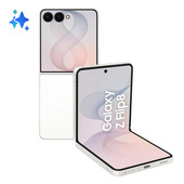 Samsung Galaxy Z Flip8 , 256GB, Cream, Selfie Camera 50MP, Now Brief, Assistente Foto, FlexWindow Personalizzata, Batteria 4300 mAh, RAM 12GB