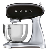 Smeg SMF04BLEU sbattitore Sbattitore con base 800 W Nero