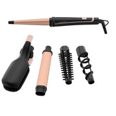 Rowenta CF4230 Multistyler Caldo Nero, Rosa 1,8 m