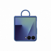 Samsung Galaxy Z Flip7 Ring Case (Silicone) Blue