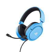 Trust GXT 498B Forta Auricolare Cablato A Padiglione Gaming Blu