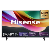 Hisense Smart TV 32" HD Ready 32A4S, 60Hz, DTS Virtual X, VIDAA OS con 1000+ APP, Game Mode, Wifi, AirPlay2, Works with Alexa, lativù