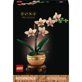 LEGO Botanicals 10343 Mini-Orchidea, Fiori Finti da Costruire, Botanical Collection per Adulti, Idea Regalo per Donna o Uomo