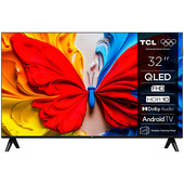 TCL Serie Smart TV QLED FHD 32" 32S5K, Dolby Audio, HDR10, Android TV