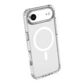 Cellularline Ultra Strong Mag - iPhone Air Custodia ultra protettiva trasparente con bordi rinforzati in materiale anti-shock, progettata per assorbire gli impatti