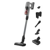 AEG Aspirapolvere Senza Filo AP71AB14UG, Ultimate 7000, 50 min di Autonomia, Potente Aspirapolvere Portatile, Spazzola con Luci Guida, Spazzola per Spolverare, PetPro+, 80 dB, Grigio