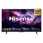 Hisense Smart TV QLED 144Hz 43" 4K 43Q7S PRO, Audio Dolby Atmos, VIDAA OS con 1000+ APP, Dolby Vision IQ, HDR 10+, Native 144Hz Game Mode, AirPlay2, Alexa Built-in, lativù 4K