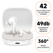 Xiaomi Redmi Buds 6- Cloud White