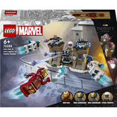 LEGO | Marvel 76288 Iron Man e Legione di Ferro vs. Soldato Hydra Giocattolo Costruibile, Giochi Bambini 6+ Fan dei Supereroi