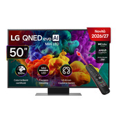LG QNED evo AI MiniLED 50'' Serie QNED87B 50QNED87B6A, 4K, Dolby Vision, Processore α8 Gen3, VRR 144Hz, SMART TV 2026