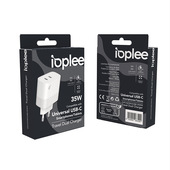 IOPLEE Caricatore da Rete Doppia porta USB-C 35W