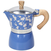 Tognana Porcellane caffettiera 3 tazze Japan Blu