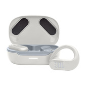 JBL Endurance Peak 3 Auricolare True Wireless Stereo (TWS) A clip Chiamate/Musica/Sport/Tutti i giorni USB tipo-C Bluetooth Base di ricarica Bianco