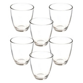 Tognana Porcellane N3585A5TRAS bicchiere per acqua Trasparente 6 pz 250 ml