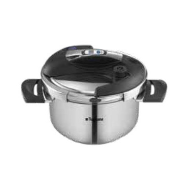 Tognana Porcellane pentola a pressione 5 litri acciaio inox Natural Gourmet