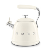 Smeg Bollitore con fischio 50's Style - Panna LUCIDO - WKF01CR
