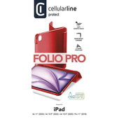 Cellularline Folio Pro - iPad Pro 11" (2018) / Air 10.9" (2022) /Air 10.9'' (2020) / Air 11'' (2024) Custodia per tablet con funzione stand e slot porta penna