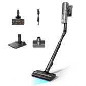 Dreame V20VIU Pro Versione Italiana – 210AW di aspirazione, 610W di potenza, 0mm Edge Cleaning e luce CelesTec™ per una pulizia profonda e precisa