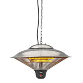 Bimar HR313 stufetta elettrica Esterno Nero, Metallico 1500 W Riscaldatore di ambienti elettrico alogeno