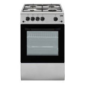 Beko CSG42011FS Cucina Gas Argento