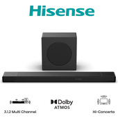 Hisense AX3120Q Nero 3.1.2 canali 440 W