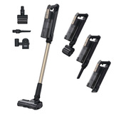 Hoover HF310P 011 Aspirapolvere a bastone 2 in 1 Batteria Secco HEPA Senza sacchetto 0,7 L 400 W Nero, Metallico 2,5 Ah
