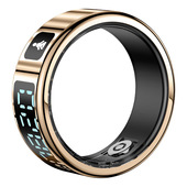 FITPADDY FITRING01L rilevatore di attività LCD Anello intelligente con activity tracker IP68 Oro