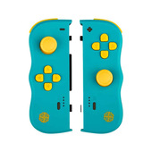 Lexip JVASWI00101 periferica di gioco Turchese, Giallo Bluetooth Gamepad Analogico/Digitale Nintendo Switch, Nintendo Switch OLED