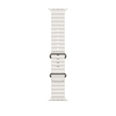 Apple MQE93ZM/A accessorio indossabile intelligente Band Bianco Fluoroelastomero