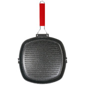 Moneta Square GrillPan 28x28 cm with folding handle